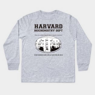 Fringe Harvard BioChemistry Department Kids Long Sleeve T-Shirt